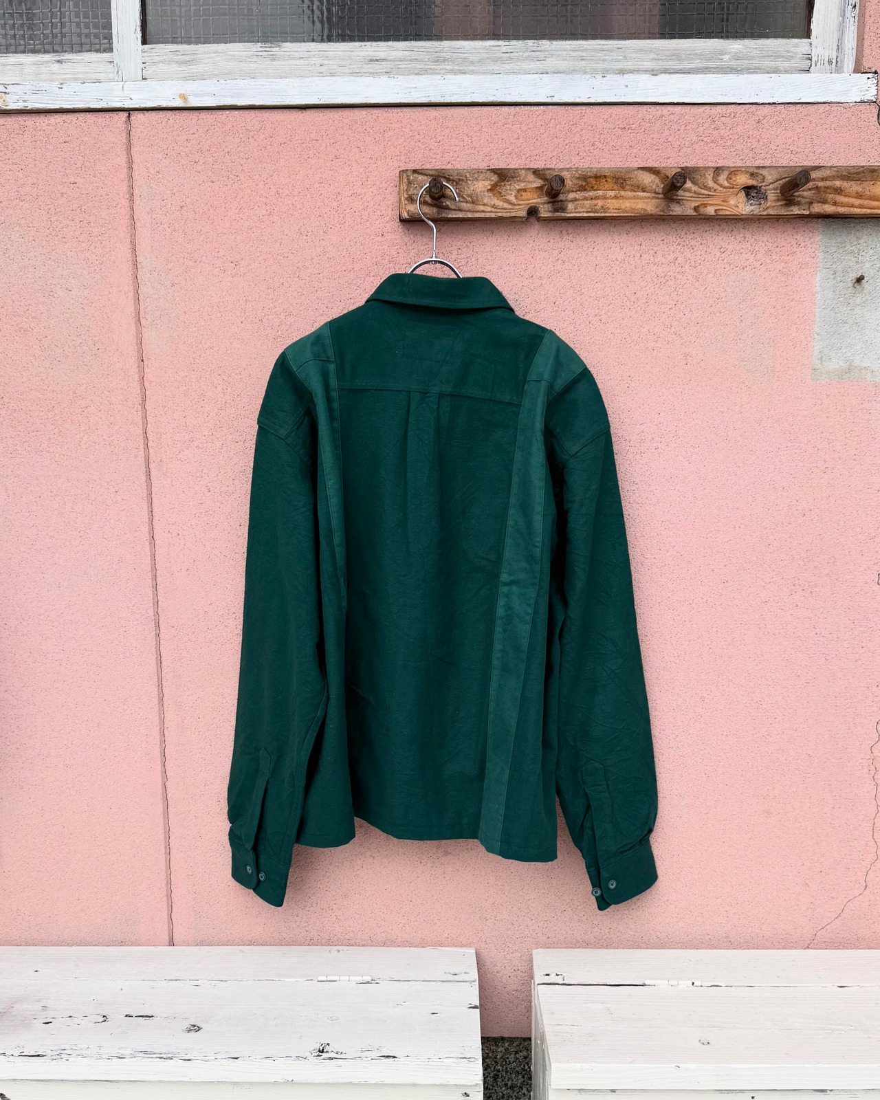 【CHARCOAL UNISEX】BDV NEL SOLID WIDE JAC