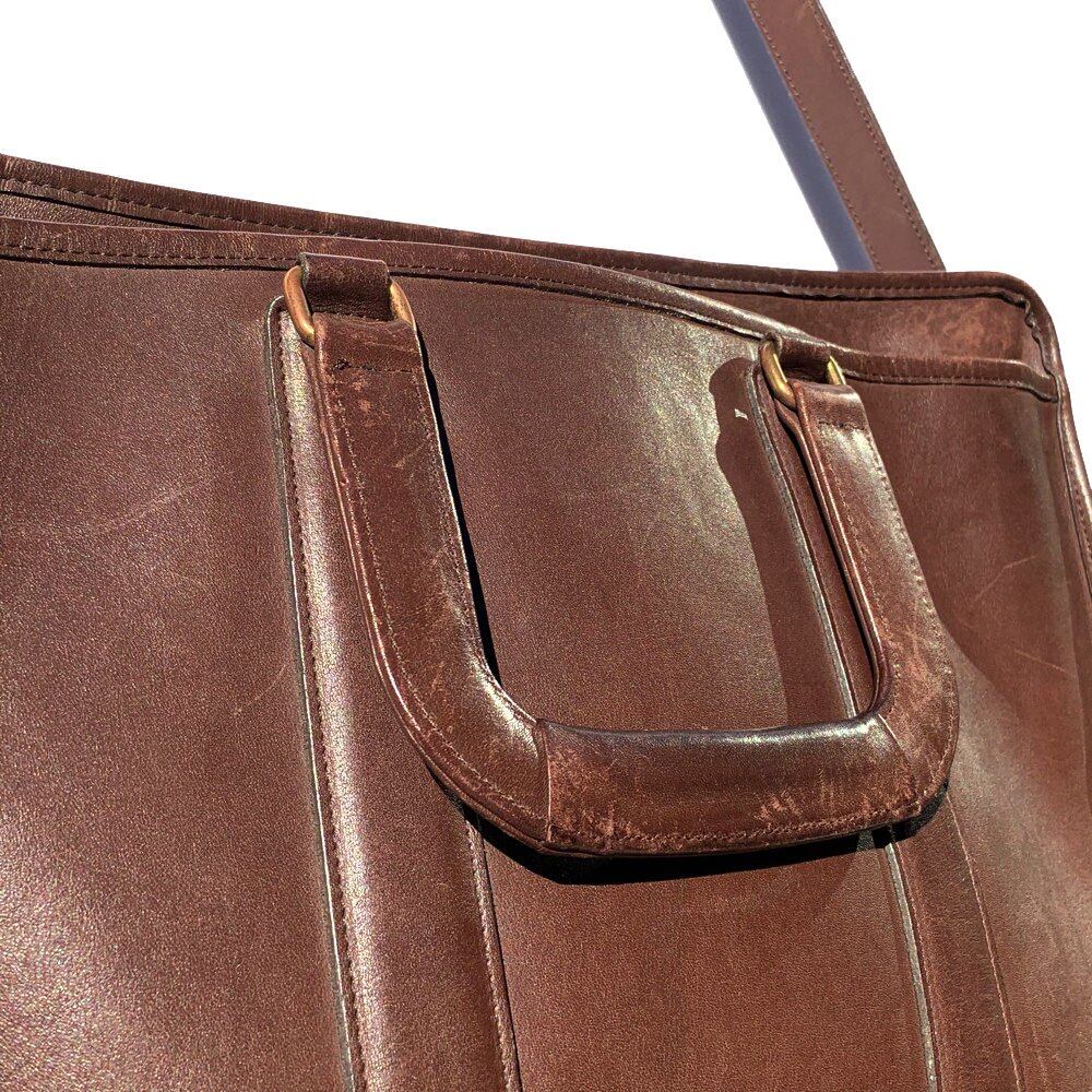 Old Coach [COACH] Leather Shoulder Bag [1980s ~] Vintage Coach | beruf