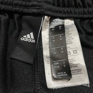 【adidas】トラックパンツ ジャージパンツ ジャージ下 パフォーマンスロゴ M アディダス US古着