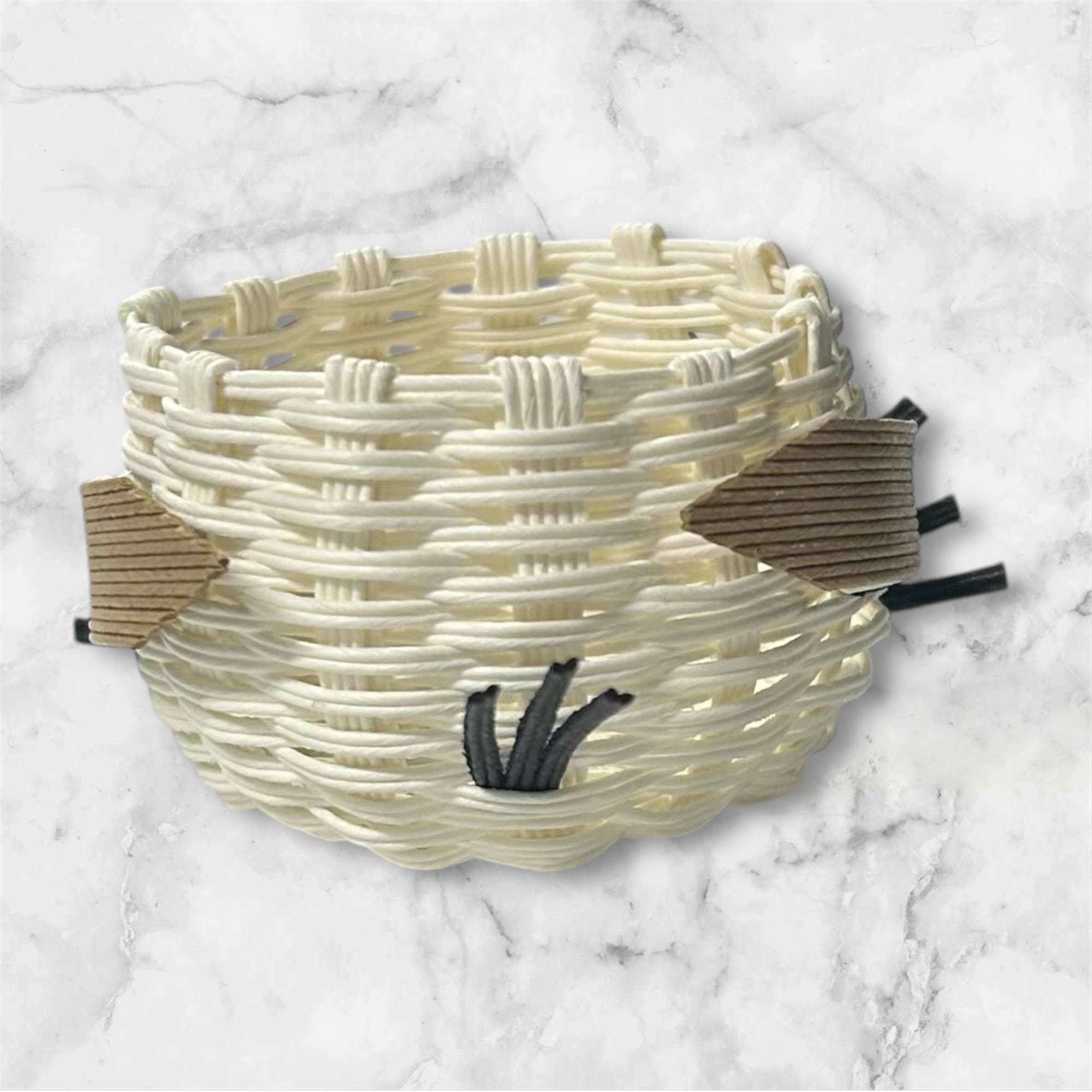 エコクラフト シマエナガの小物入れ | Culture-Booth