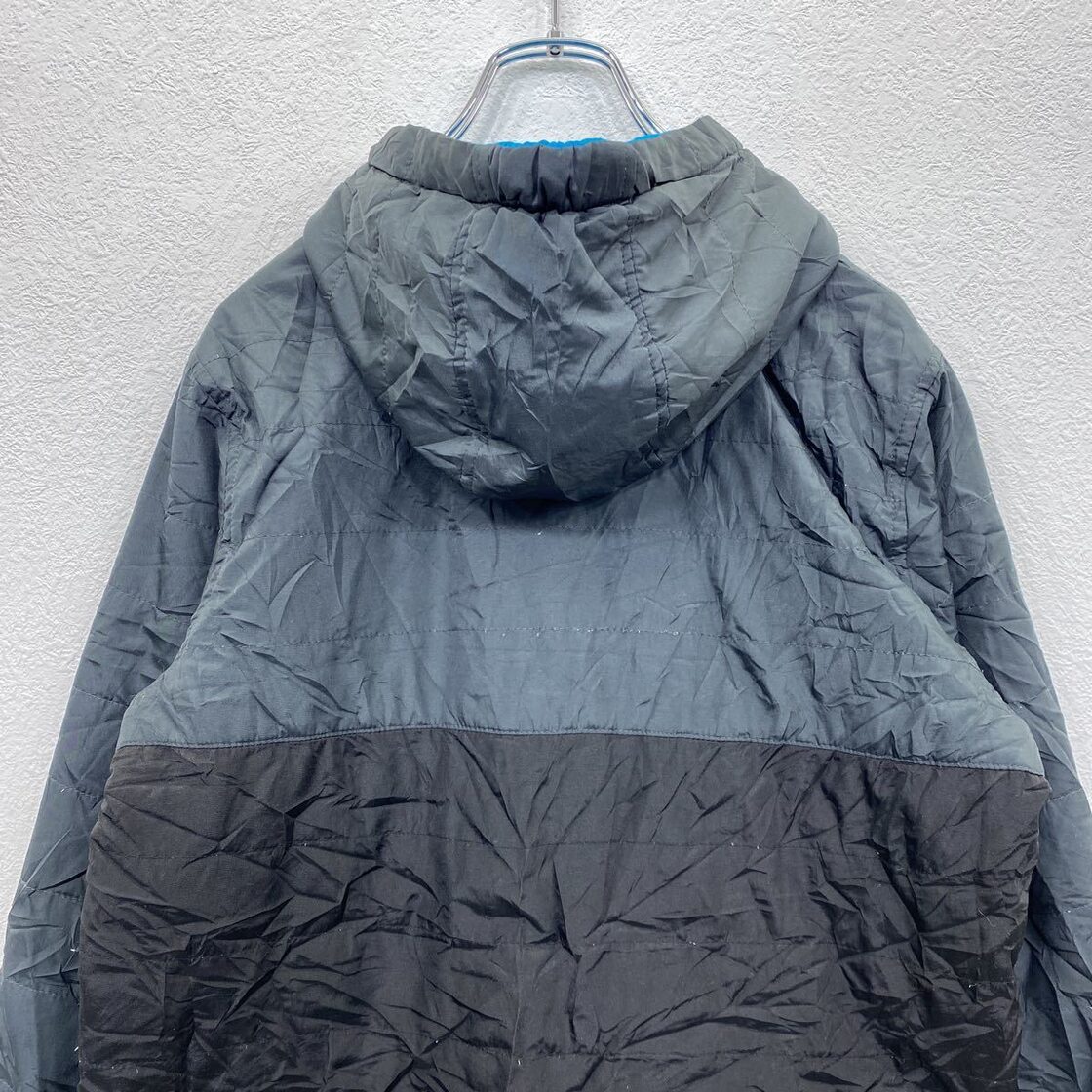 NAUTICA 中綿ジャケット キッズ M ブルー グレー ノーティカ ナイロン 