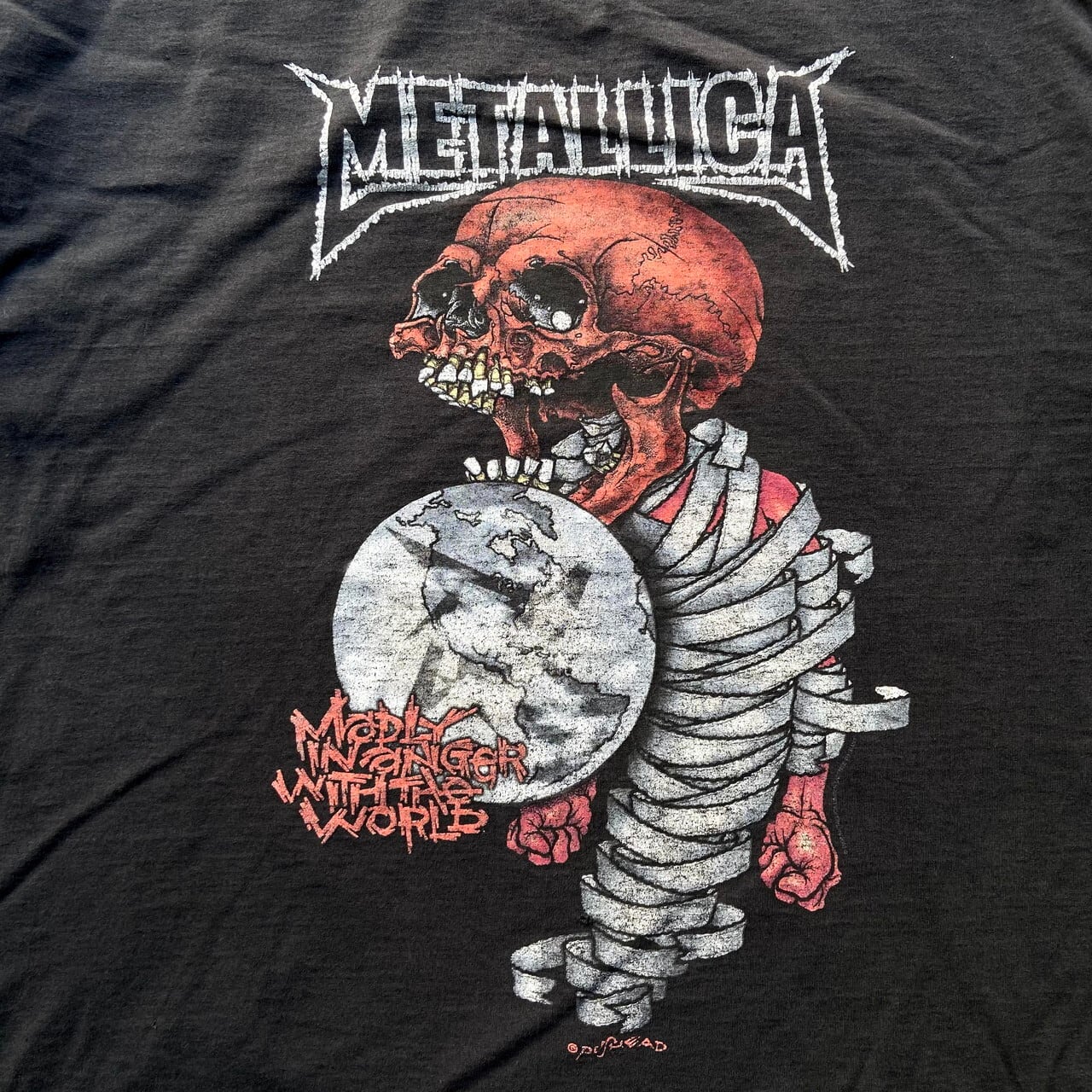 メタリカ　metalia パスヘッド pushead  Tシャツ 半袖