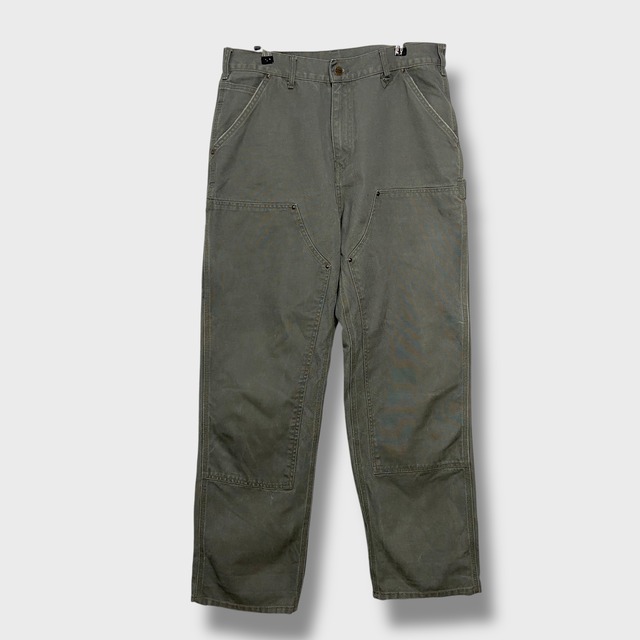Carhartt ダブルニーペインターパンツ　ダックコットン　モスグリーン