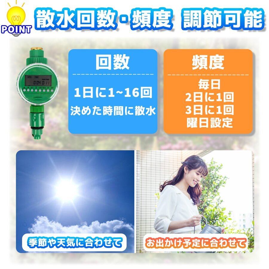 履き心地◎ MARS HYDRO DRIP 灌漑キット 5 ガロン バケツ散水システム