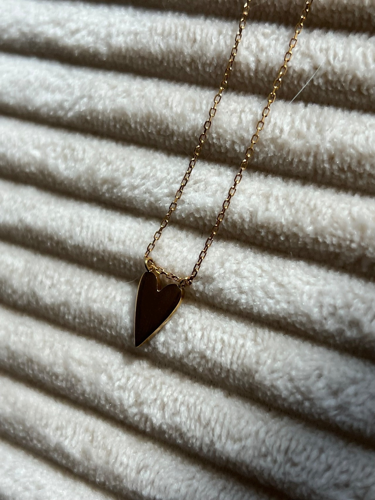 Pave Heart Necklace