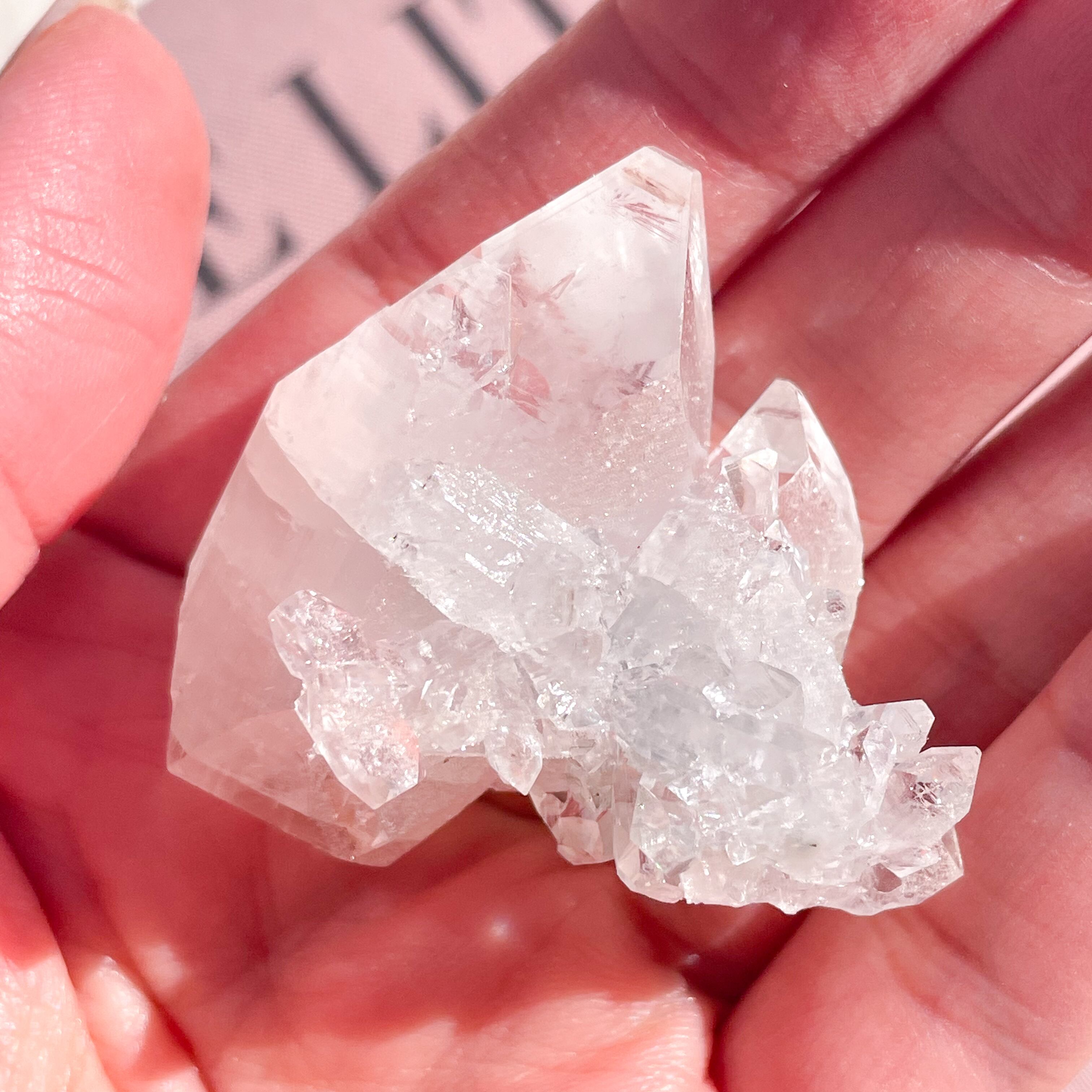 Apophyllite Cluster ✧ アポフィライト 11 | FLUXY - 天然石と鉱物の