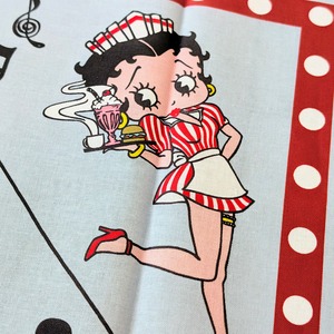 【 Betty Boop（ ベティブープ ）】バンダナ / ランチクロス / ベティちゃん 〚アメリカン雑貨 アメトイ〛