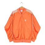 70s アディダス USA製 テネシー大学別注 ATPジャージ ヴィンテージトラックジャケット ジャージ オレンジ adidas サイズL 古着 @CK0234