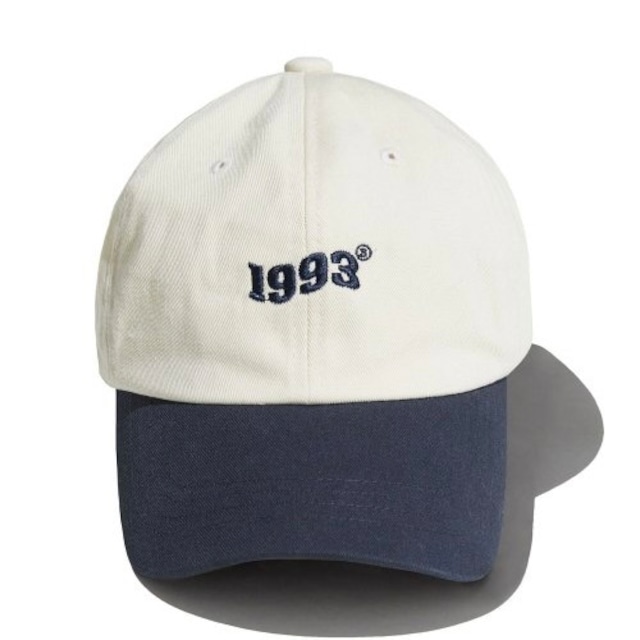 [1993STUDIO] WAVE LOGO BALL CAP_CREAM 正規品 韓国ブランド 韓国ファッション 韓国通販 韓国代行 帽子 キャップ