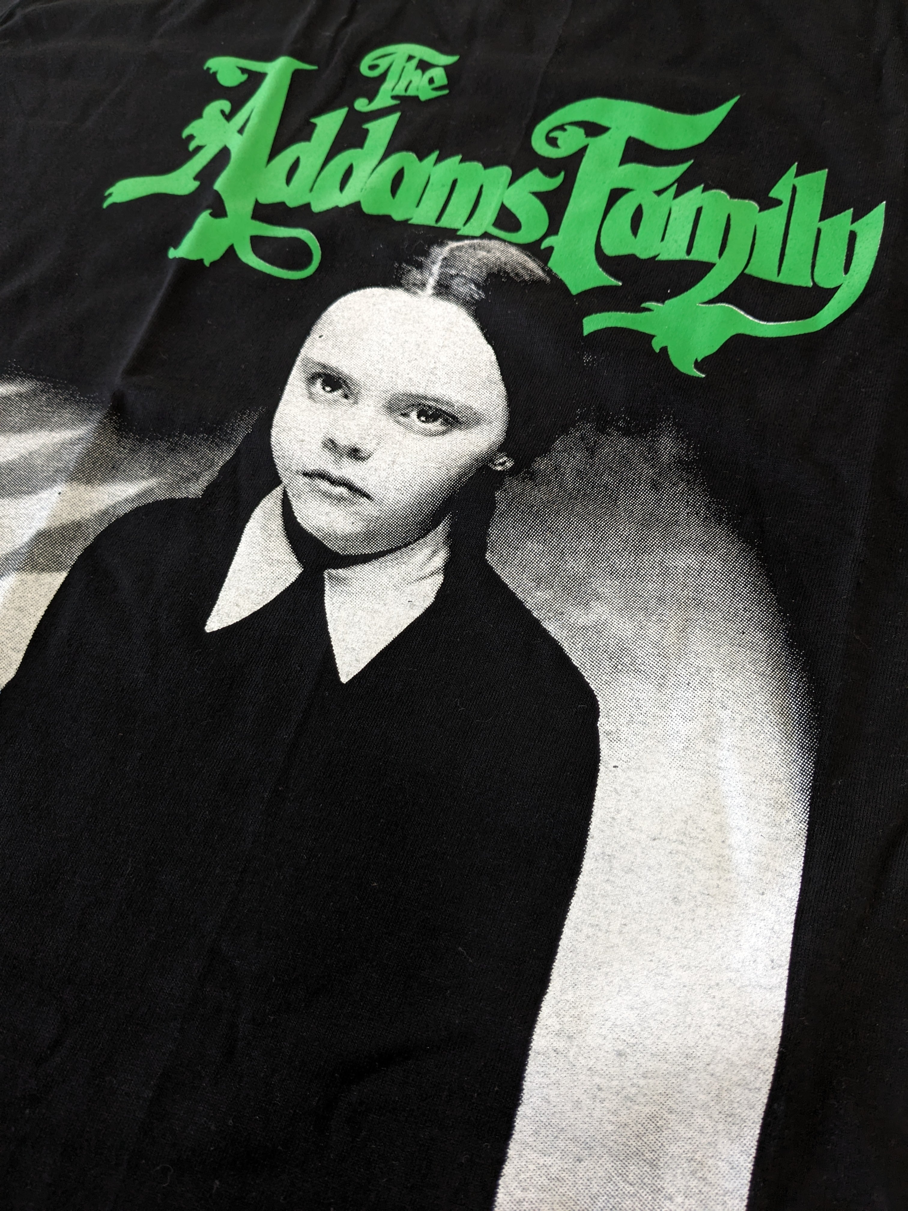 【Tシャツ  ウェンズデー Wednesday『アダムス・ファミリー』（The Addams Family）】〚アメリカン雑貨 アメトイ〛