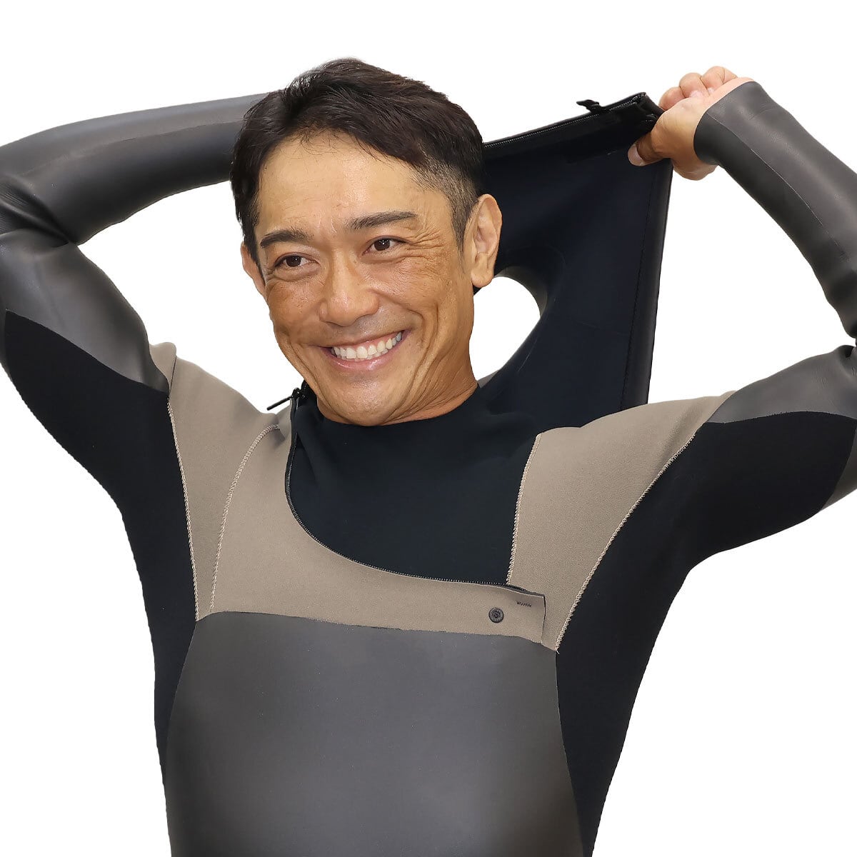 セミドライ　チェストジップ　MLB FELLOW セミドライチェストジップ ALL 3mm サイズMLB FELLOW