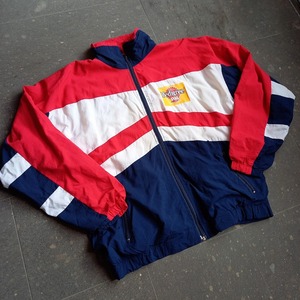 イングランド製 企業物 ナイロンジャケット used [104005]