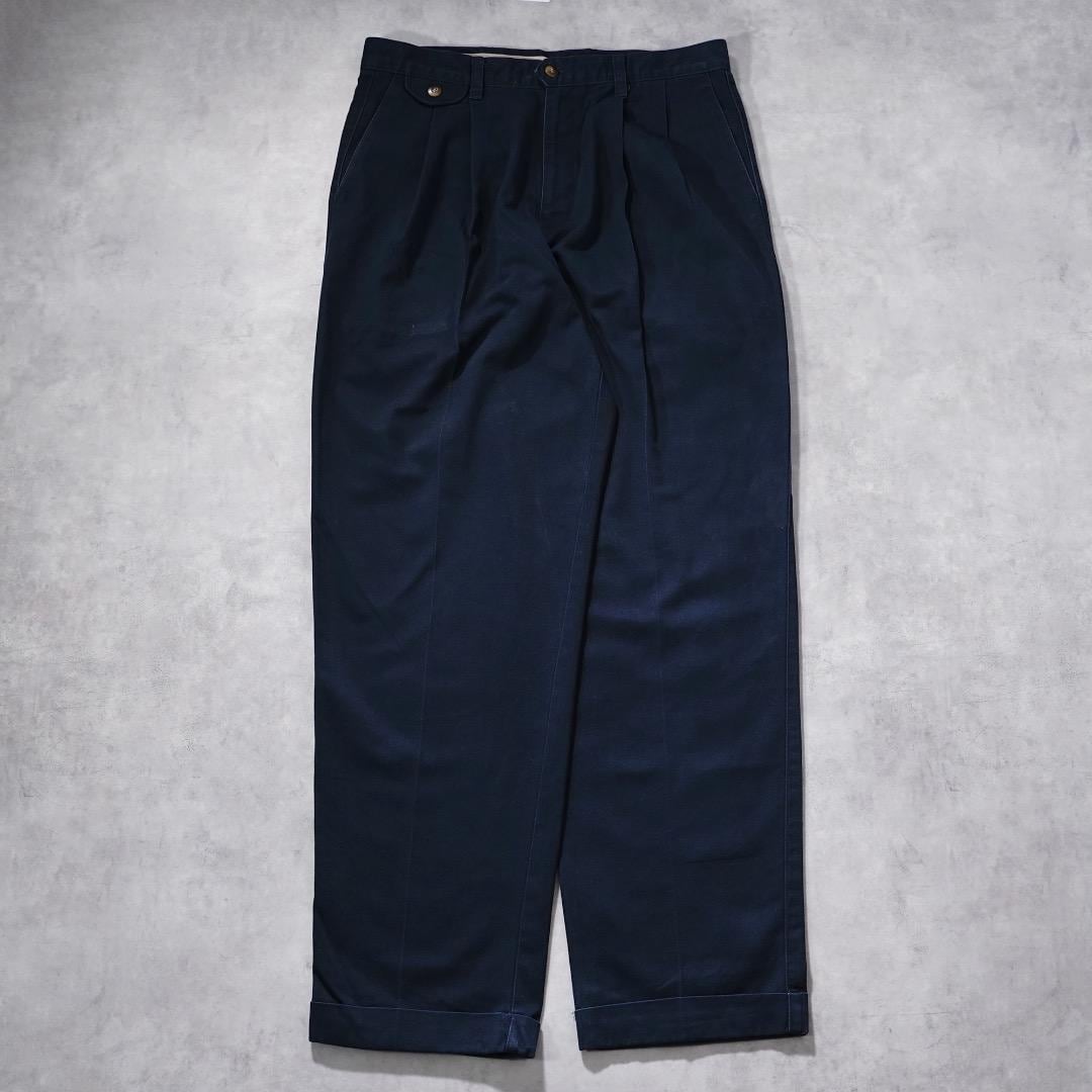 ドッカーズ リーバイス W33 チノパン ボトム 古着 90s 紺 17297
