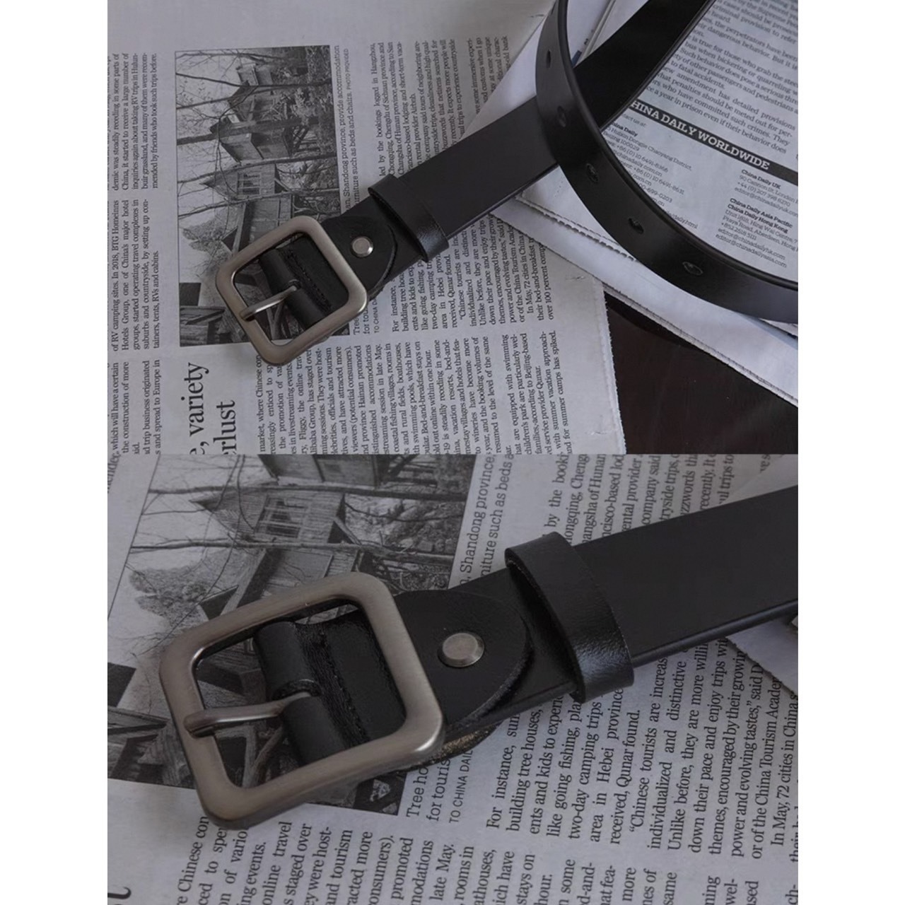 Classic leather belt 0525 - 14