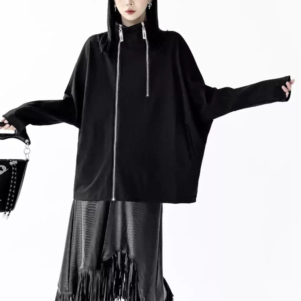 Zip-up sweatshirt (ME480)