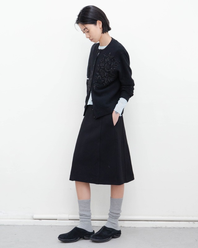 2010s PRADA - trapeze midi skirt (NOS)