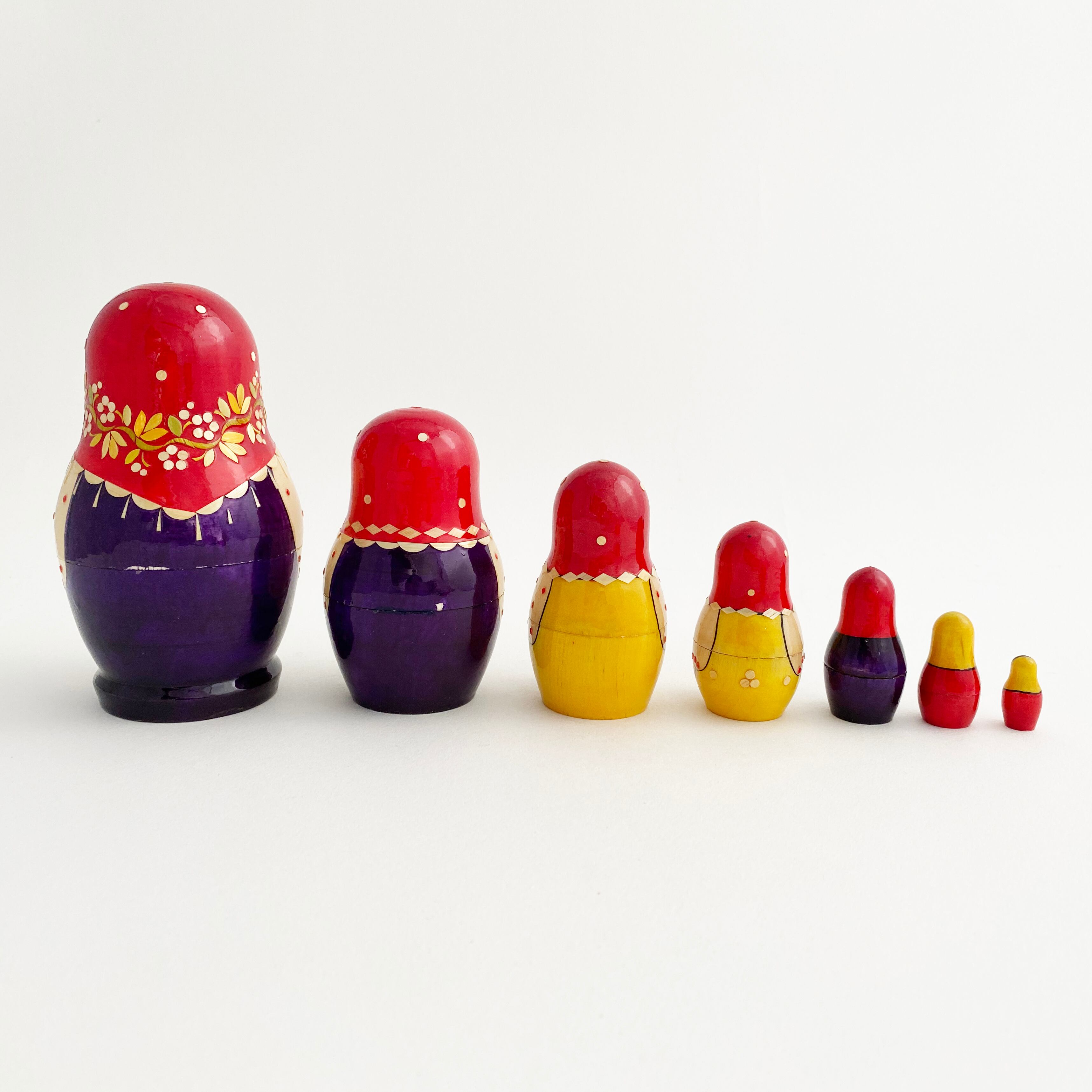 キーロフ麦わら/マトリョーシカ(7個組)