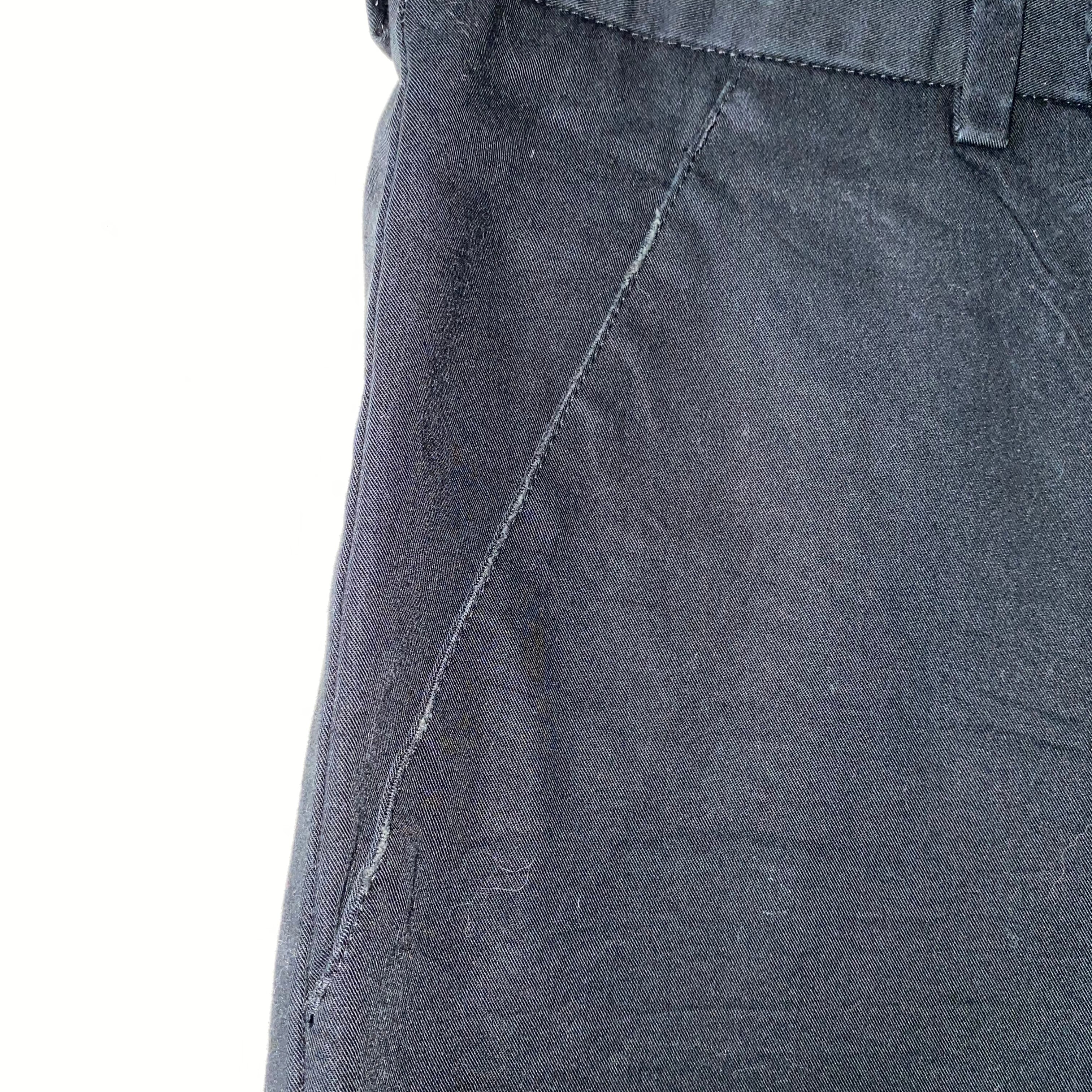 2008SS DIOR HOMME black cotton pants | NOIR ONLINE