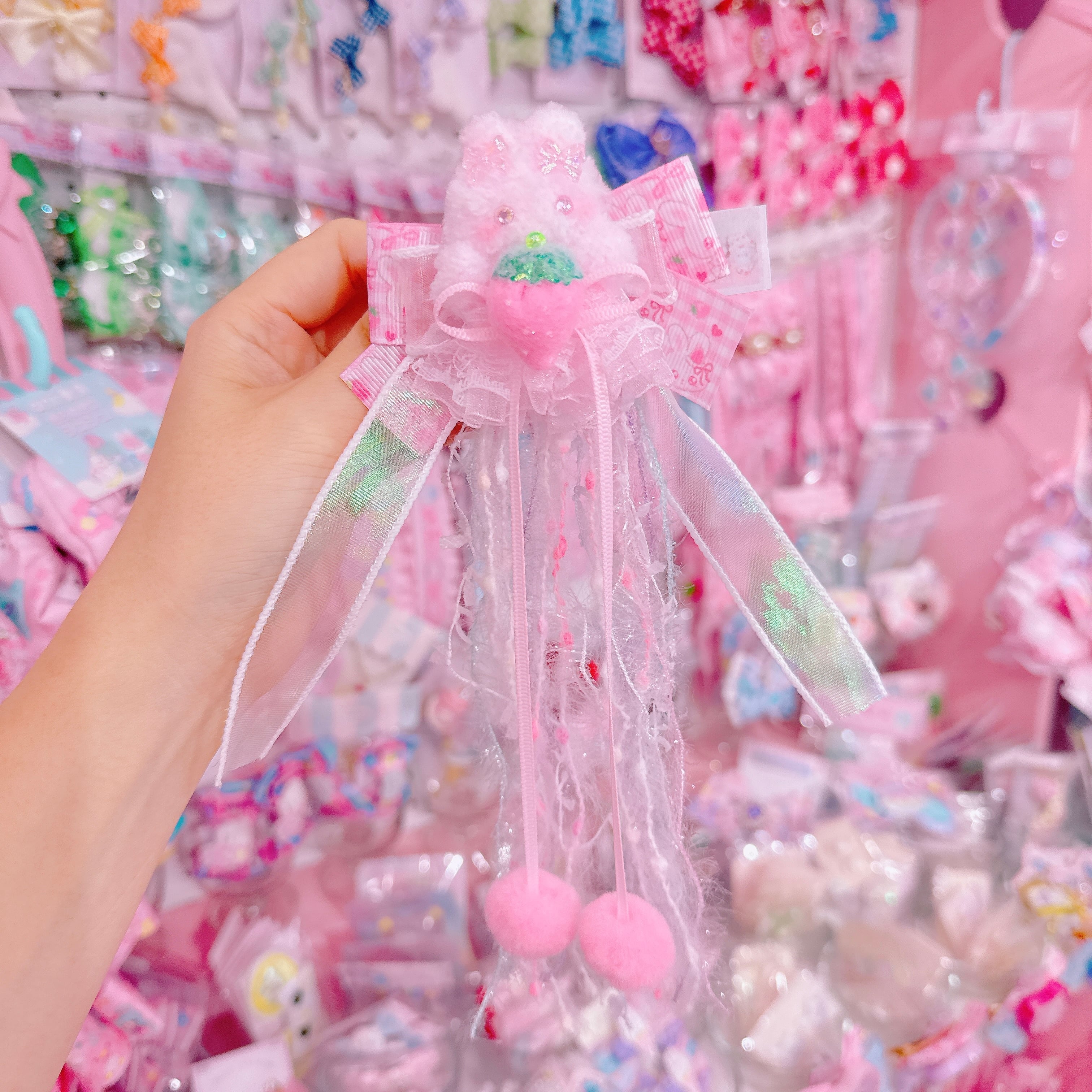 【M4】57-3うさぎマスコット2wayピン