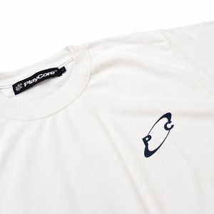 Oval Logo T-shirt / white