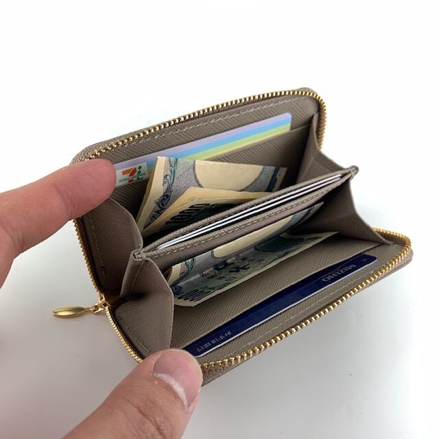 PSM16】 ラウンドファスナーコインケース （プリズムレザー） | 野村製作所