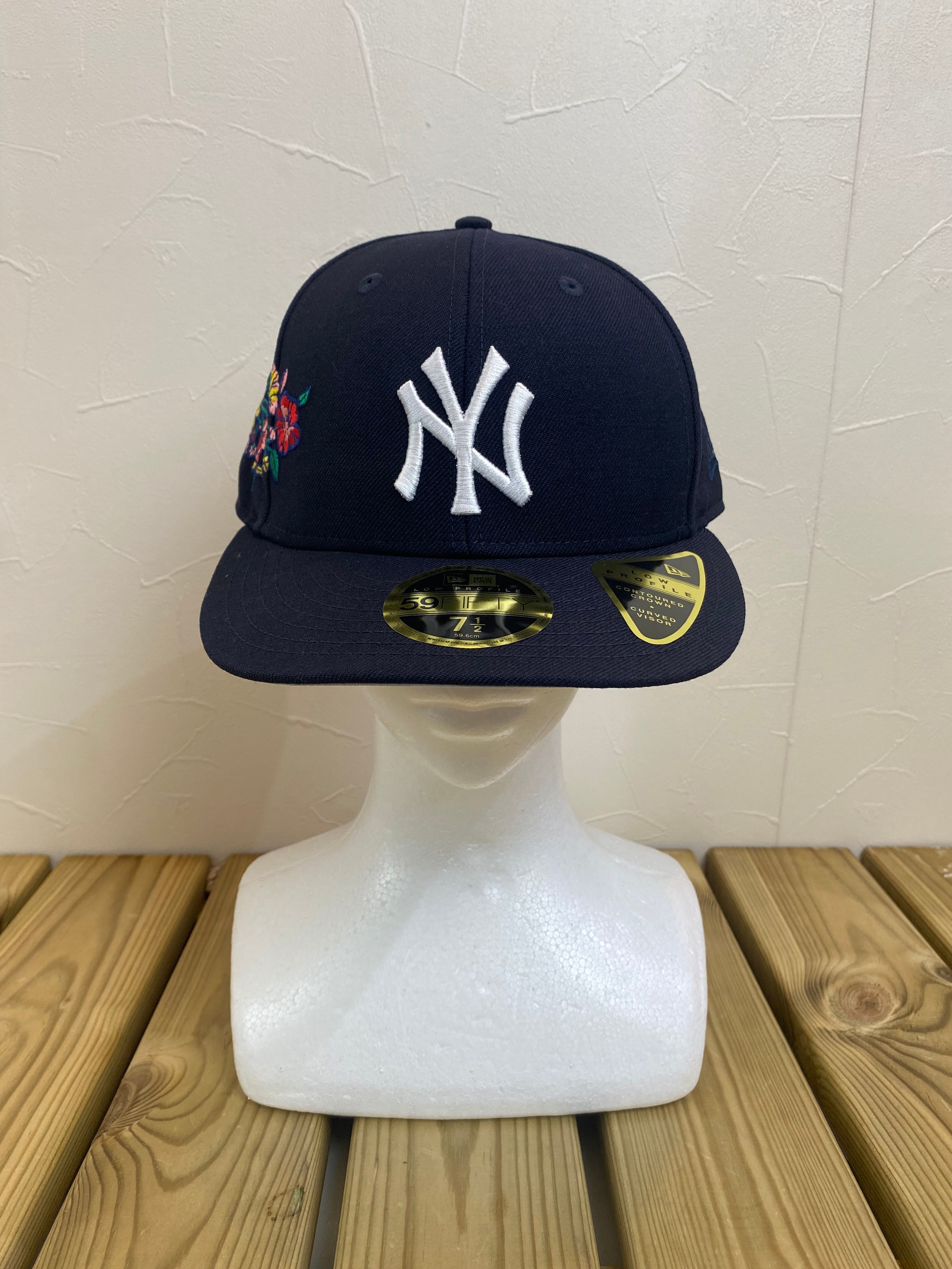 【7 1/2】Kith & New Era Yankees Floral  紺