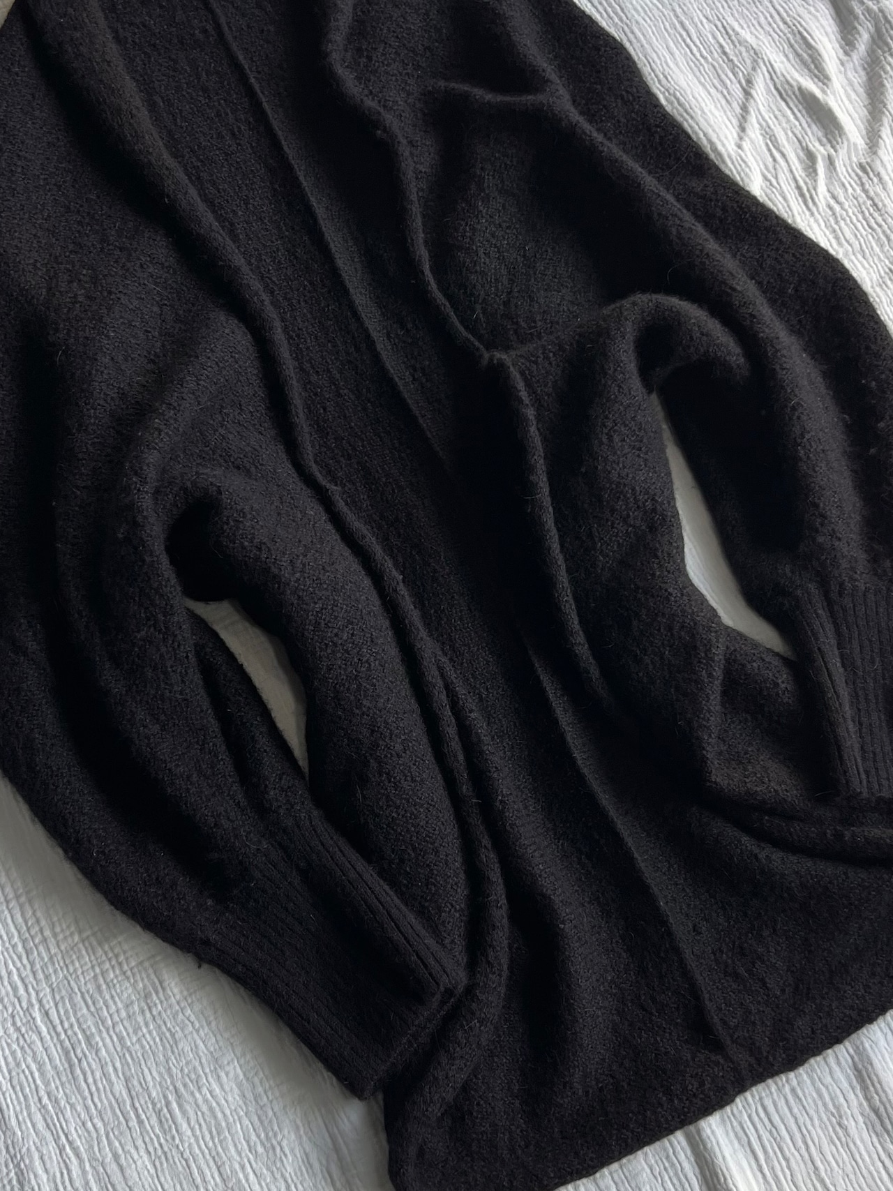 "JULIUS" Deformation BIg Cardigan