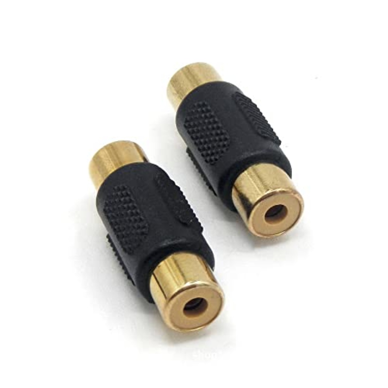 LOYELEY RCA 延長アダプタ メスメス 中継プラグ 10個セット 延長 中継 コネクタ プラグ 変換アダプタ メスメスコネクタ 金メッキ カーステレオ/スピーカー/モニターなどに
