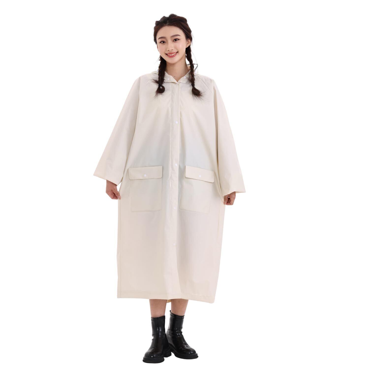 【新品】ダブスタESSENTIAL 薄手 撥水ロングレインコート38 新品】ダブスタESSENTIAL 薄手 撥水ロングレインコート38 【公式通販】