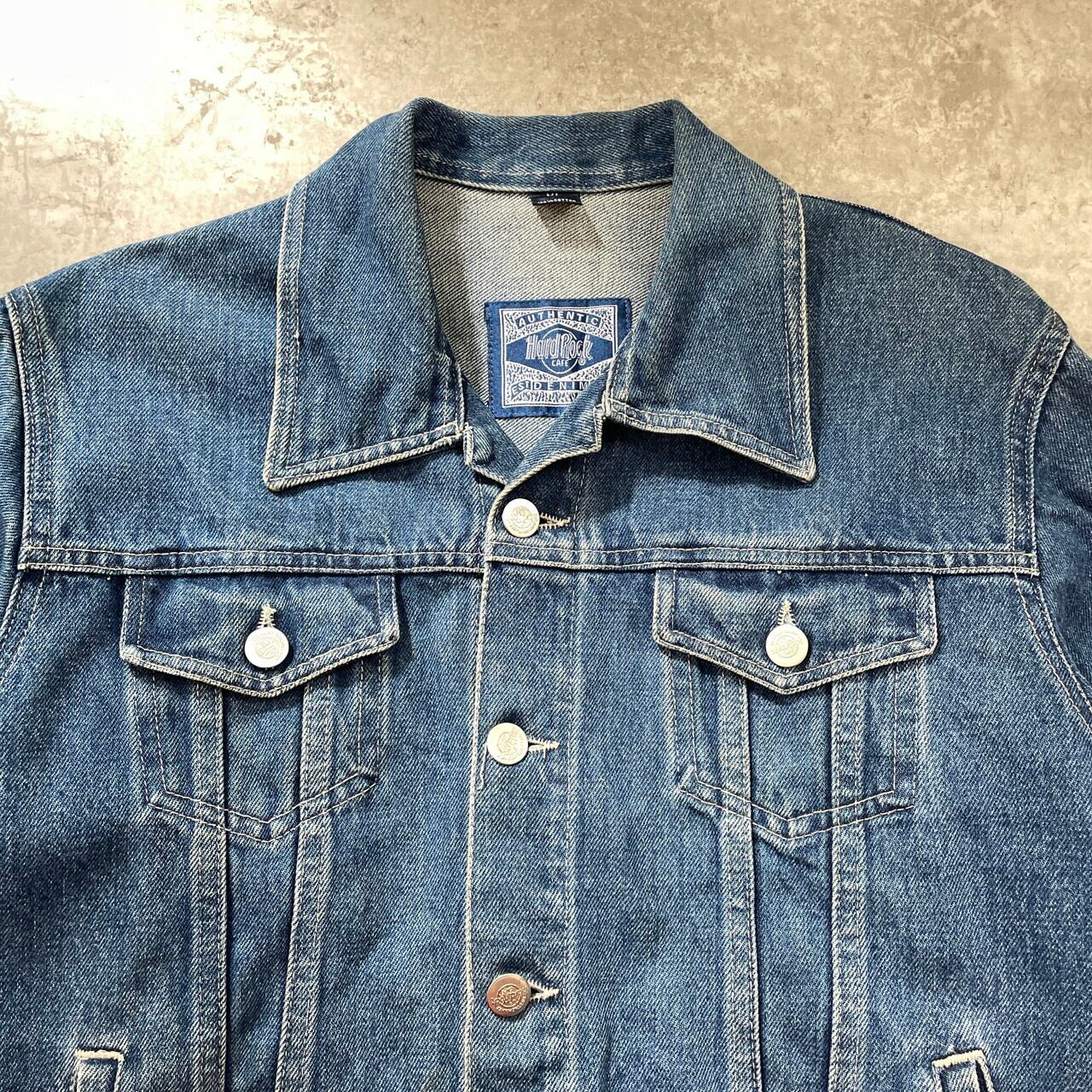 90年代 Hard Rock CAFE ハードロックカフェ ドバイ バックロゴ 刺繍