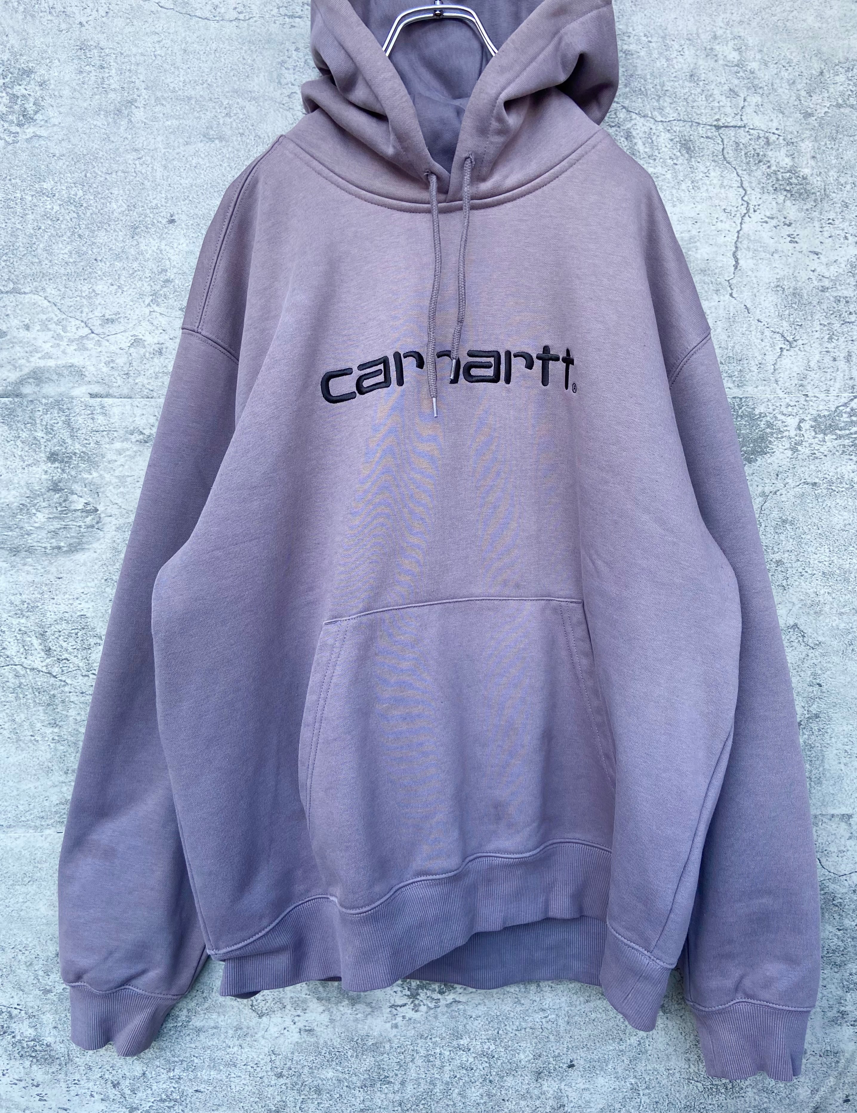 carhartt カーハート プルオーバー パーカー XL 刺繍ブランドロゴ 肉厚