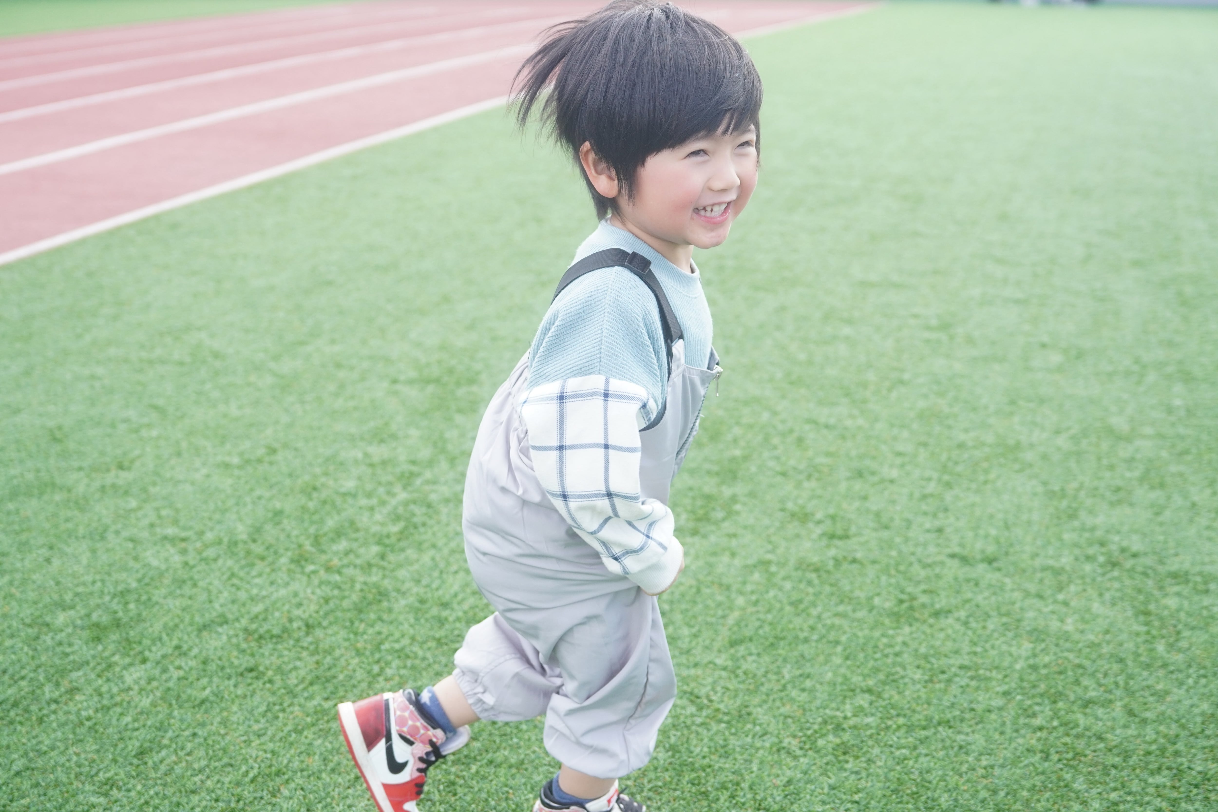 PLAYWEAR Overall ＆Purse (Color: Silver Ash) | poteco.