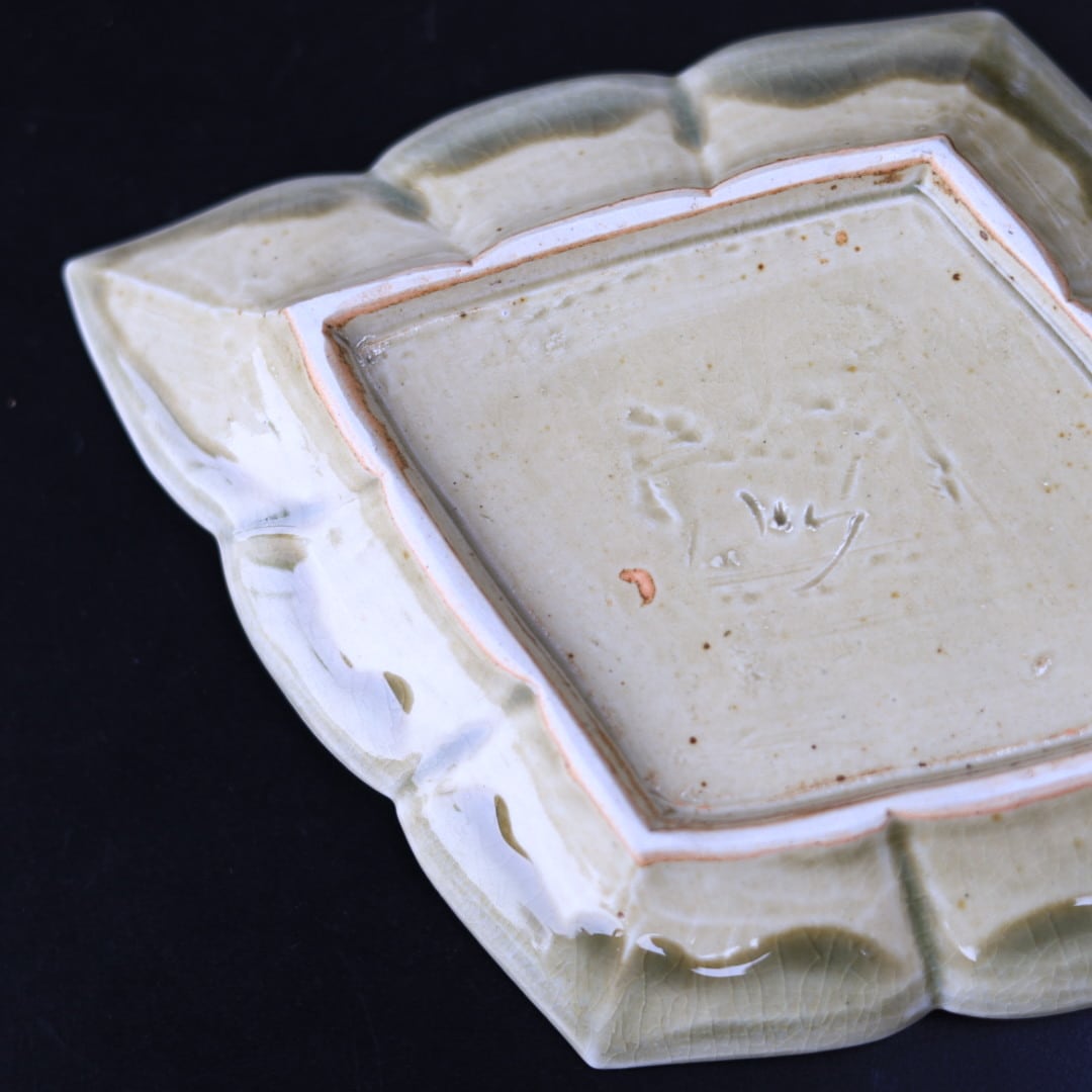 AS 宮田竜司 菱形稜花皿(中) | 芦屋貴兆陶家 online shop