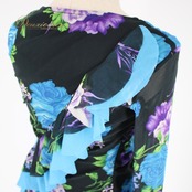 社交ダンス 衣装 スタンダード ドレス ワンピース レッスンウェア ブラック系 ブルー系 パープル系 グリーン系 prima boutique プリマブティック 黒 紫 緑 水色 フリル デザイン 花柄 おしゃれ 発表会 カジュアル 講習用 ダンス 練習 プロ用 体型カバー カラフル レディース ドレッシー かわいい 軽量 小さめ 大きめ 上品 伸縮性あり