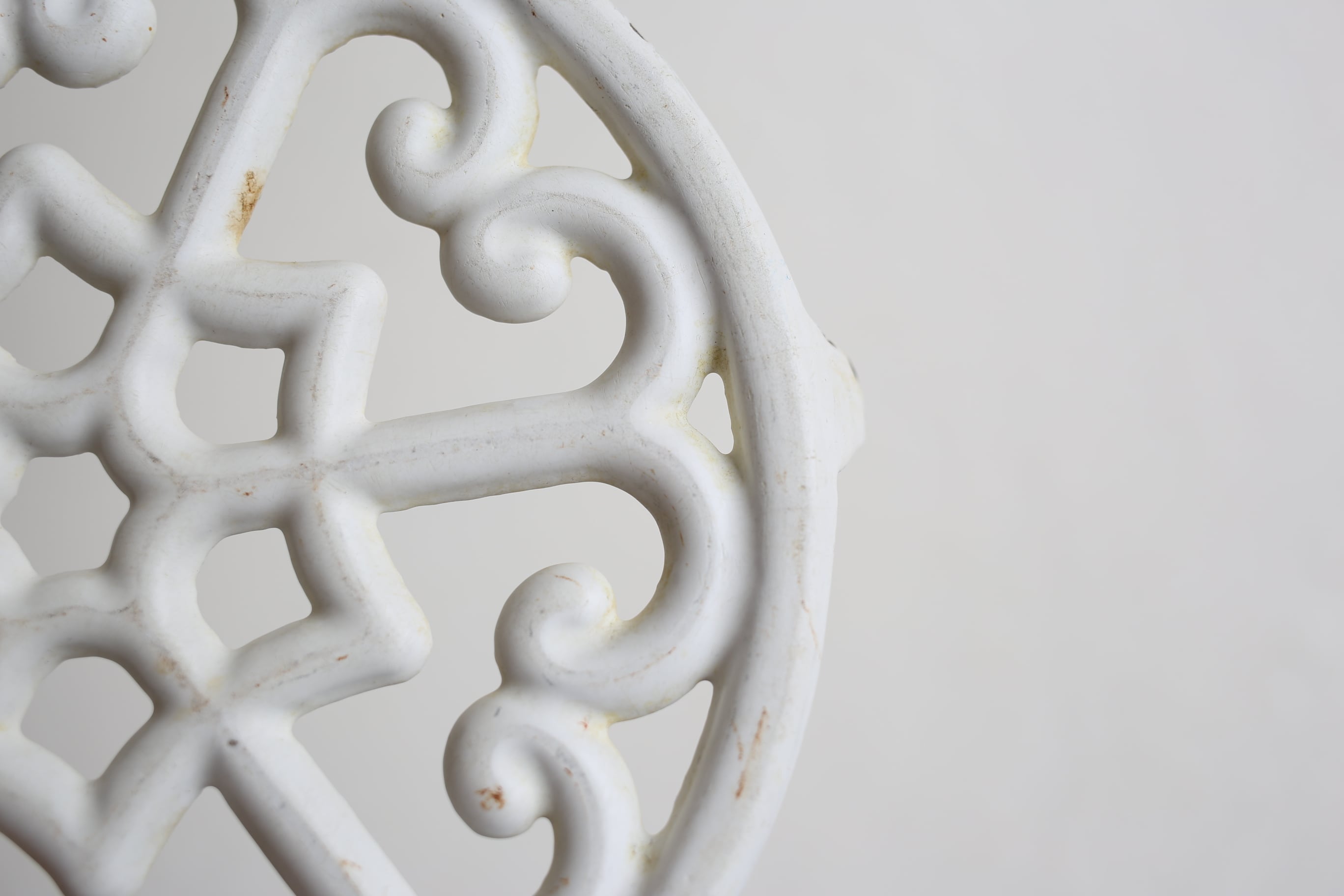 フランス アンティーク ヴィンテージ 鍋敷き トリベット 鋳物 アイアン