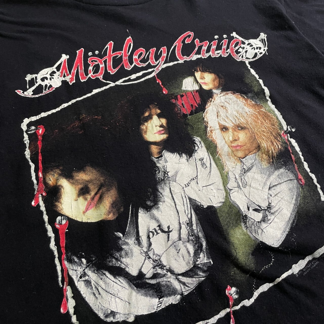 Mötley Crüe モトリー・クルー　80s バンドTシャツ