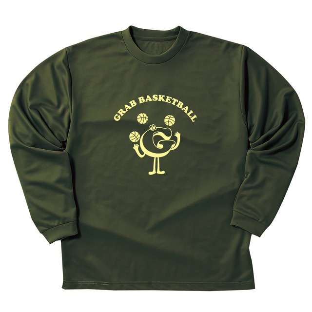 JUGGLING LONG TEE(army green)