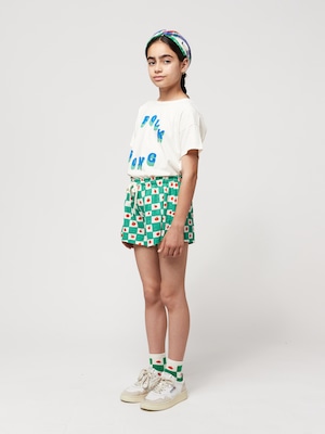 BOBO CHOSES / Tomato all over ruffle shorts