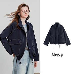 Stitched Drawstring Jacket / ステッチ ドローストリング ジャケット