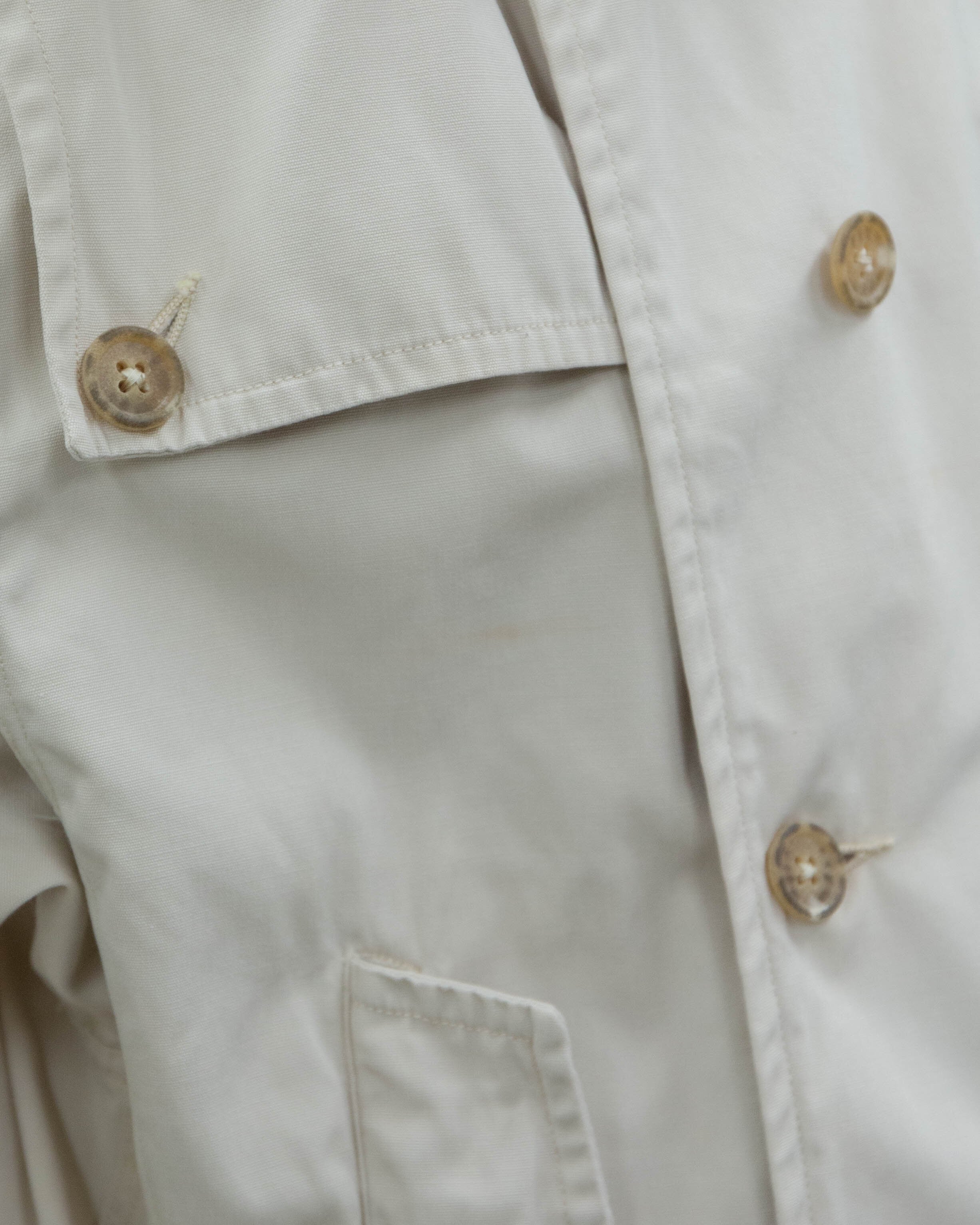 1930-40s White Stag - cotton poplin trench jacket 