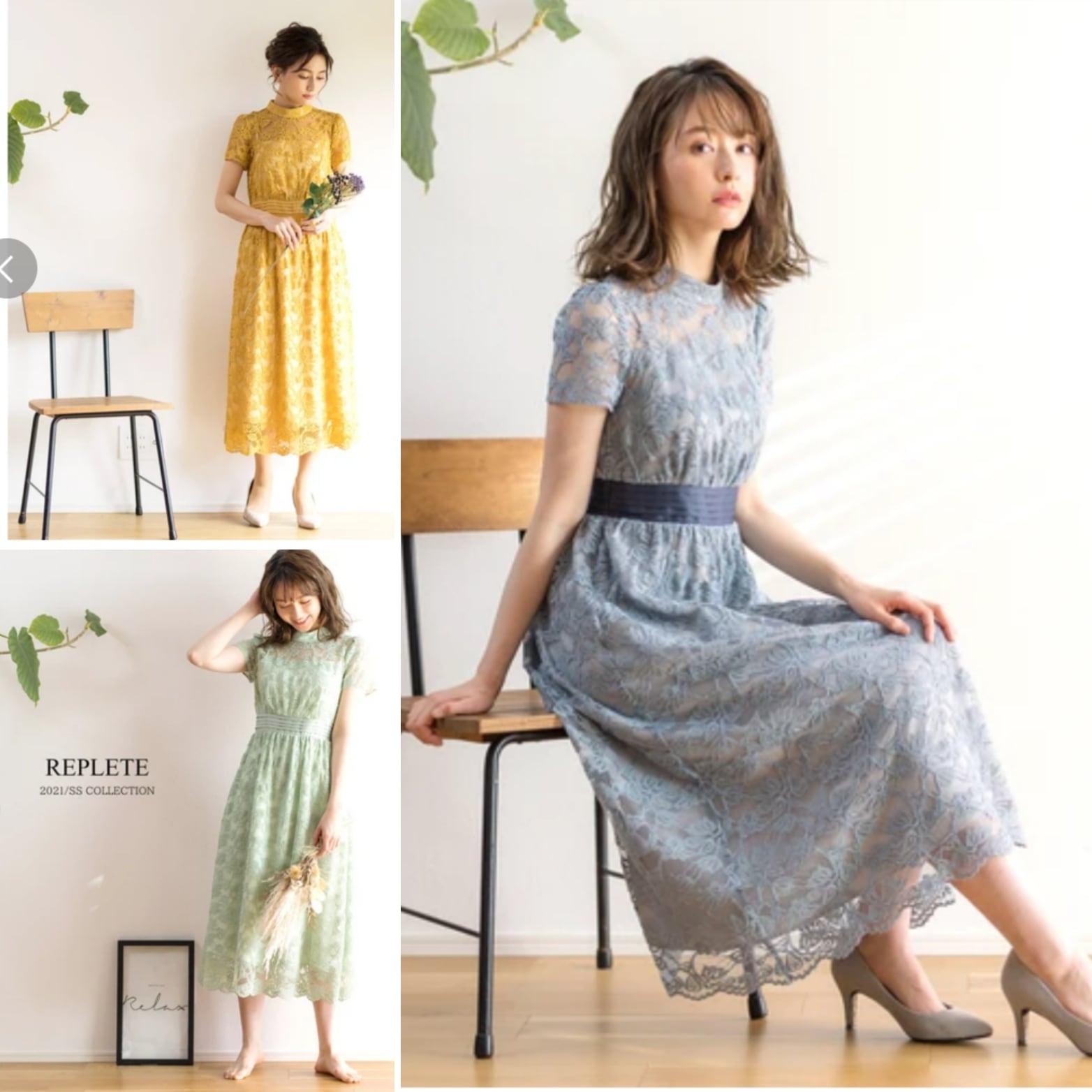 ウエスト切り替え総レースワンピース 半袖ドレス 結婚式お呼ばれ 浜松ドレスショップ By6sense In The Closet お呼ばれドレス パーティードレス専門店 By6sense Dress ウエスト切り替え総レースワンピース 半袖ドレス 結婚式お呼ばれ 浜松ドレスショップ By6sense In The Closet お呼ばれドレス パーティードレス専門店 By6sense Dress