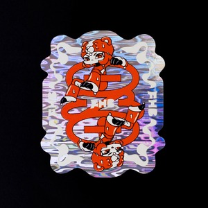 クソアチィくまCANDY-FL01（サワイシンゴ）ステッカー