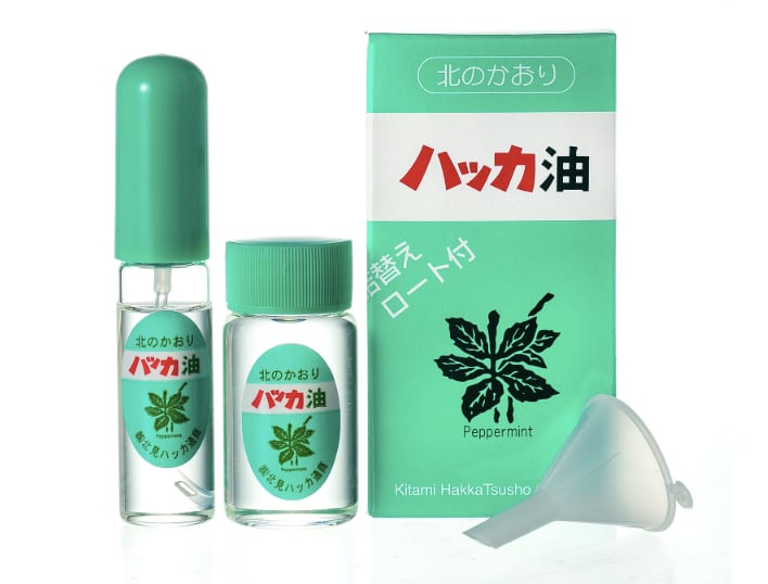 北見ハッカ セット｜ハッカ油10ml スプレー ・ 詰め替え 20mlロート付き | 三宅商店 ｜世界をつくるお買い物｜ おすすめ良品！  powered by BASE