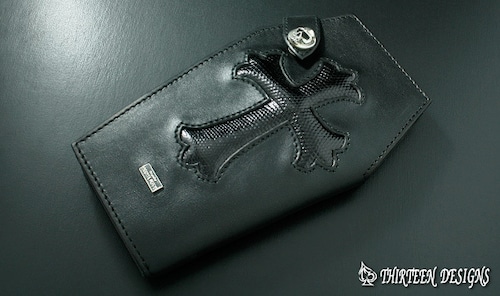 THIRTEEN DESIGNS サーティーンデザインズ KWA-CF2 WIDE COFFIN WALLET