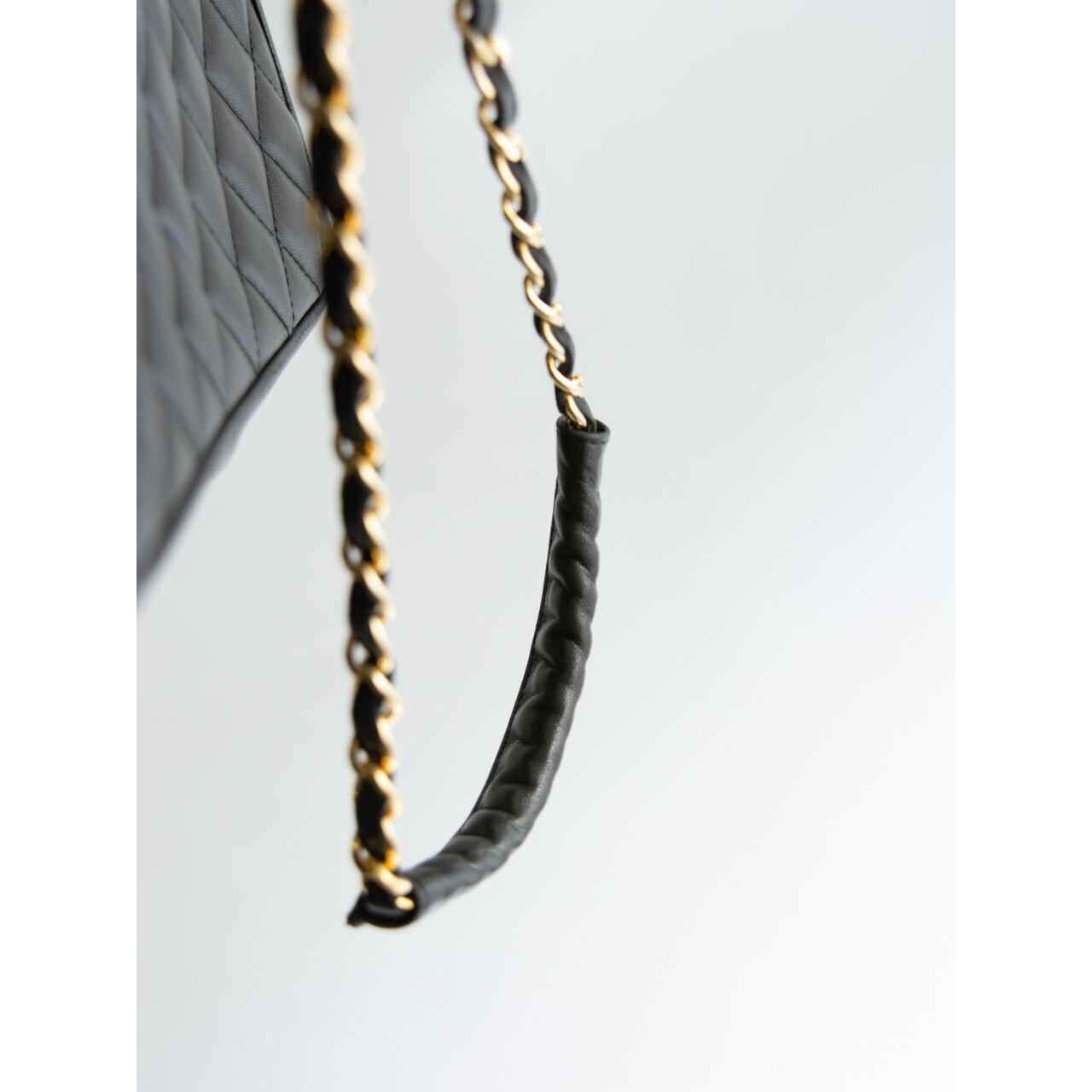 【DOPPIO CC】Made in Italy Leather Chain Shoulder Bag（イタリア製 レザーチェーンショルダーバッグ）