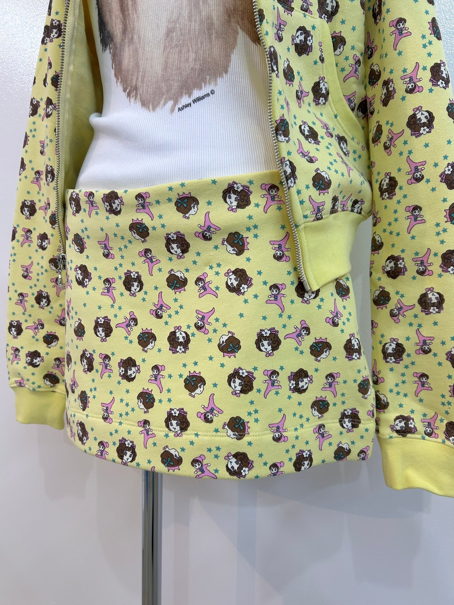 Ashley WILLIAMS mini skirt / girl baby yellow