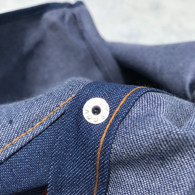 70's 80's DAKOTA BY FIVE BROTHER デニムウェスタンシャツ ファイブ