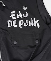 ジップアップペイントカーゴベスト (BLACK) CQ-48027