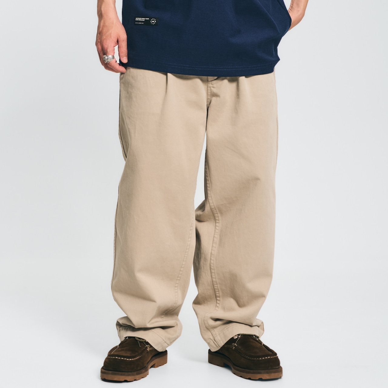 アーバンミリタリー・ワイドシルエットパンツ N3589 - 1