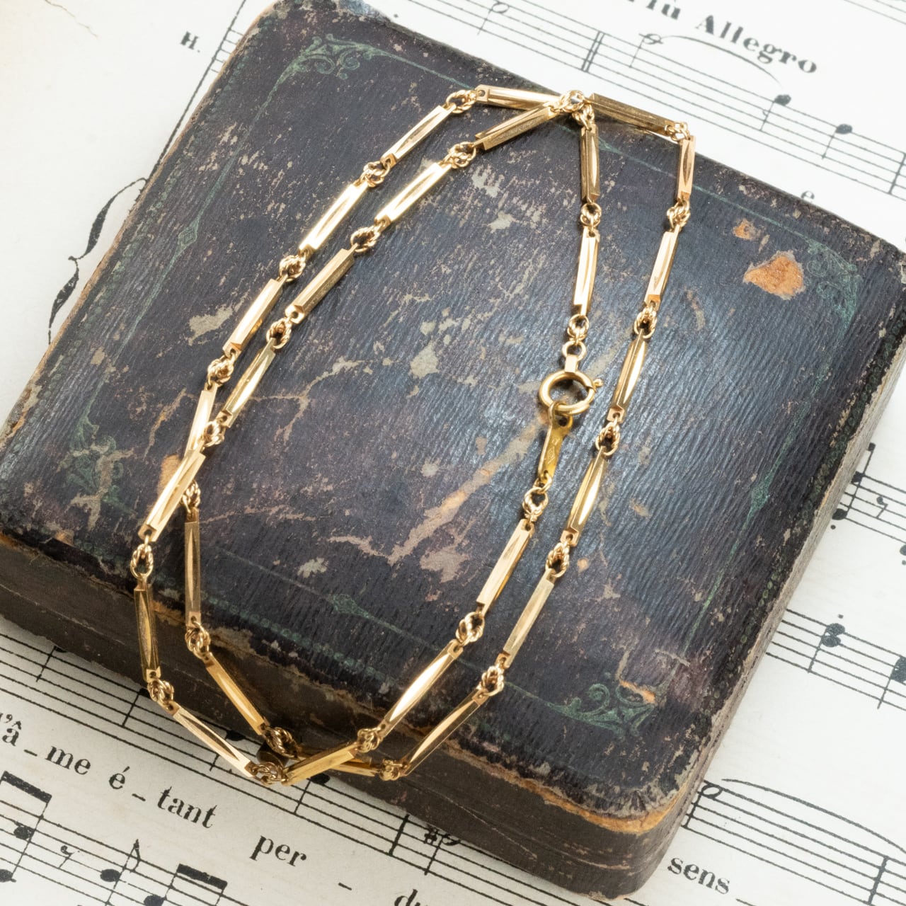 日本の作品】昭和レトロ ヴィンテージジュエリー キリコ 切子 カット